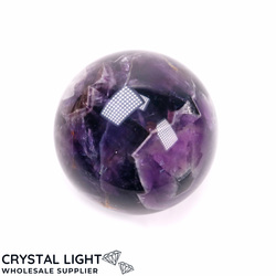 Spheres: Chevron Amethyst Sphere /60mm
