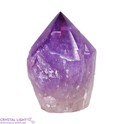 Natural Points: Bolivian Ametrine Cut Base Point