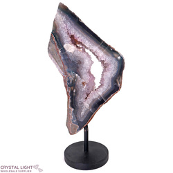Display Pieces on Stand: Amethyst Ring on Stand