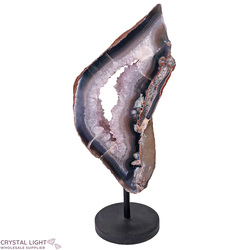 Display Pieces on Stand: Amethyst Ring on Stand