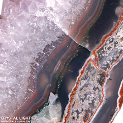 Display Pieces on Stand: Amethyst Ring on Stand