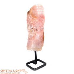Display Pieces on Stand: Pink Amethyst on Stand