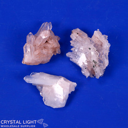 Cluster Lots: Sacred Rose Lithium Quartz Lot