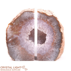 Bookends: Agate Geode Bookends