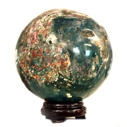 Auctions: Fancy Jasper Sphere /204mm (AUCTION)