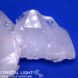 Tabular Crystals: Quartz Self-Healed Cluster (A-Grade)