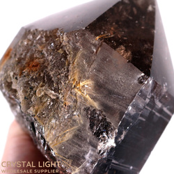 Natural Points: Rutilated Smokey Quartz Point