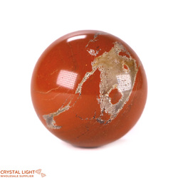 Spheres: Poppy Jasper Sphere (Single)