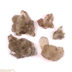 Cluster Lots: Rutilated Quartz Cluster Lot