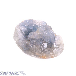 Single Druse Pieces: Celestite Semi-Polished Druse