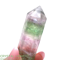 Wand Single Listings: Rainbow Fluorite Short Wand (Single)