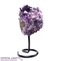 Display Pieces on Stand: Amethyst Druse on Stand