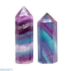 Polished Point Lots: Rainbow Fluorite Polished Point Lot