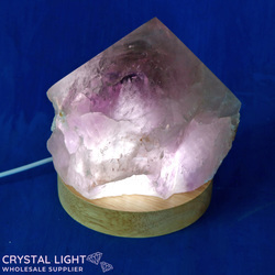 All Other Lamps: Amethyst Cut Base Point on LED