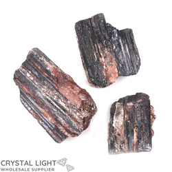 Rough Lots: Black Tourmaline with Mica Specimen Lot