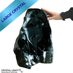 Other Large Crystals: Black Obsidian Rough (Large)