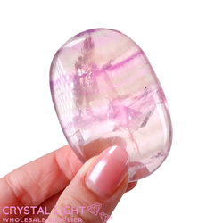 Soapstones & Palmstones Single Listings: Rainbow Fluorite Soapstone (Single)