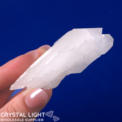 Tabular Crystals: Double Terminated Tabular Quartz