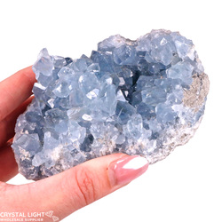 Single Druse Pieces: Celestite Druse