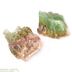 Olive Green Calcite Rough Lot