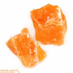 Orange Calcite Rough Lot