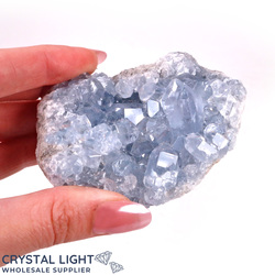 Single Druse Pieces: Celestite Druse