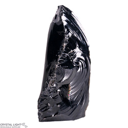 Rough Cut Bases: Black Obsidian Rough Cut Base