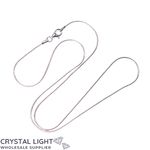 Sterling Silver Snake Chain /45.5cm