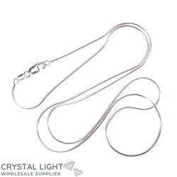 Sterling Silver Necklaces: Sterling Silver Snake Chain /56cm