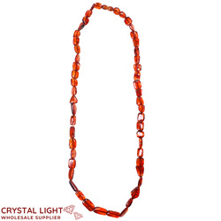 Amber Necklaces (Adult): Amber Necklace - Cognac