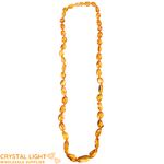 Amber Necklace - Light Cognac