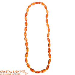 Amber Necklaces (Adult): Amber Necklace - Golden Cognac