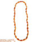 Amber Necklace - Golden Cognac