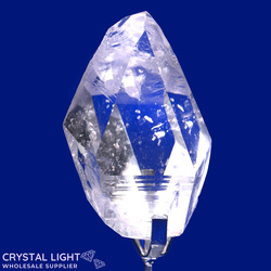 Display Pieces on Stand: Lemurian Quartz Point on Stand (Large)