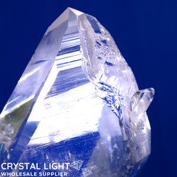 Display Pieces on Stand: Lemurian Quartz Point on Stand (Large)