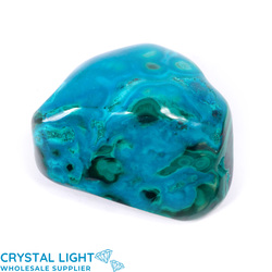 Freeform: Chrysocolla & Malachite Freeform