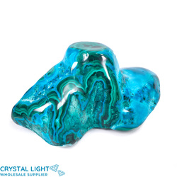 Freeform: Chrysocolla & Malachite Freeform