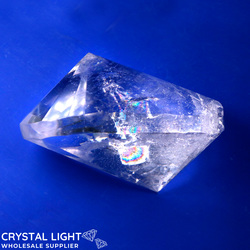Faceted Shapes: Clear Quartz Faceted Shape (AAA-Grade)