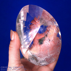 Faceted Shapes: Clear Quartz Faceted Shape (AAA-Grade)