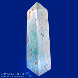Obelisks: Carribean Calcite Obelisk (Large)