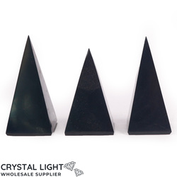 Pyramids: Shungite Tall Pyramid
