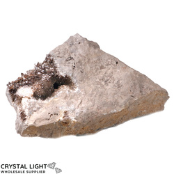 All Other Crystal Specimens: Herkimer Diamond Cluster on Matrix