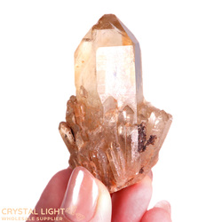 Natural Points: Kundalini Citrine Point