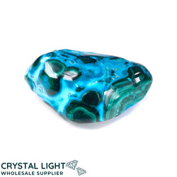 Freeform: Chrysocolla & Malachite Freeform