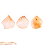 Citrine Cut Base Point Lot