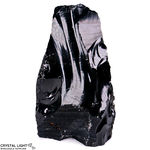 Black Obsidian Cut Base