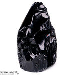Black Obsidian Cut Base
