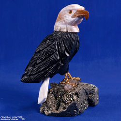 Animals: Carved Crystal Eagle