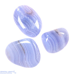 Tumble Lots: Blue Lace Agate Tumble Lot