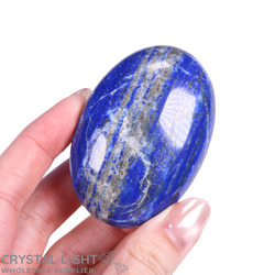 Soapstones & Palmstones Single Listings: Lapis Lazuli Palmstone (Single)